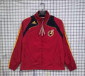 2026 Spain Vintage Adidas Red Full Zipper Windbreaker - GOATORG STORE