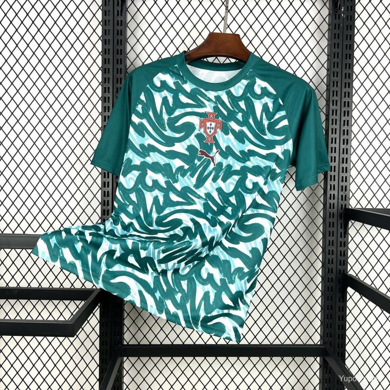 2026 Men's Portugal World Cup Pre-Match Fan Jersey