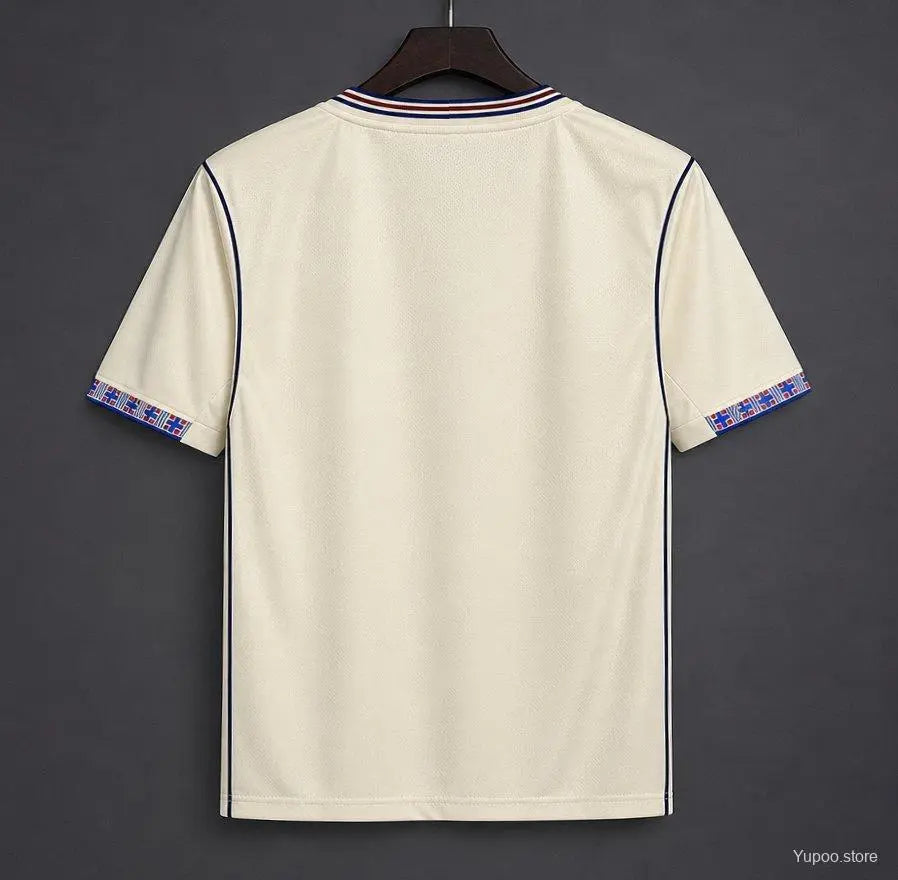 26/27 FC Barcelona Special Edition "Mashup" Away Jersey - Cream/Blue Stripe - As Worn by Messi, Pedri, Yamal GOATORG STORE