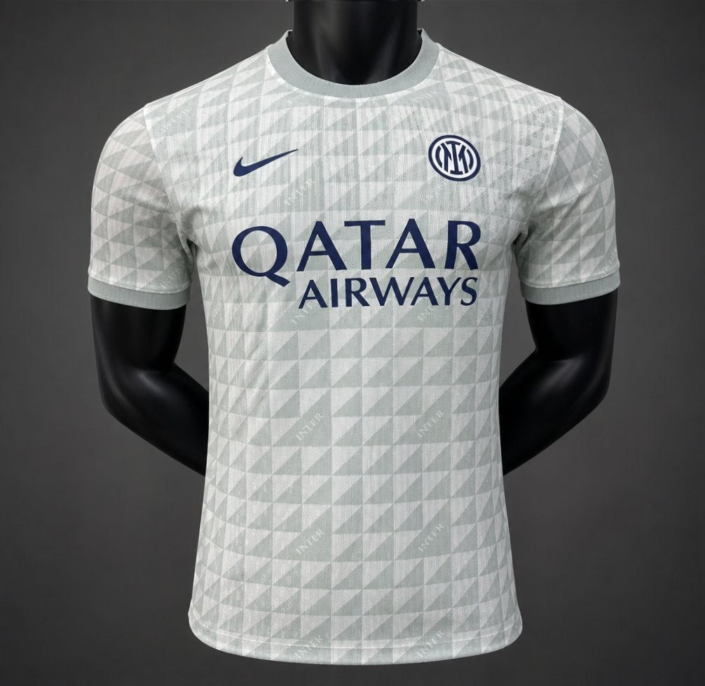 Player Version 26/27 Inter Milan Gray White Pre-Match Jersey GOATORG STORE