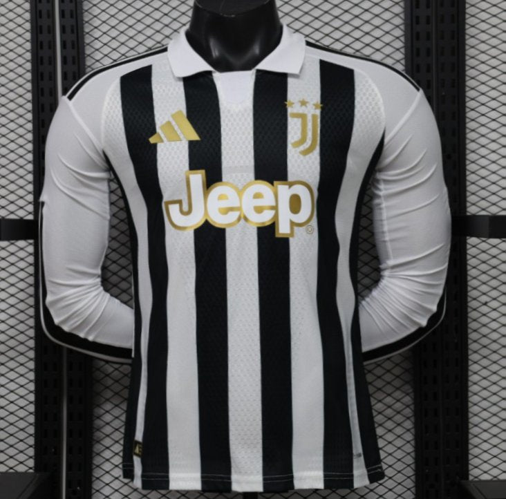 Player Version 26/27 Juventus Home Long Sleeve Jersey GOATORG STORE