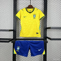 Brazil 2026 Kids Home Jersey