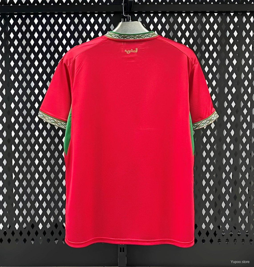 2026 Morocco Home Fan Jersey