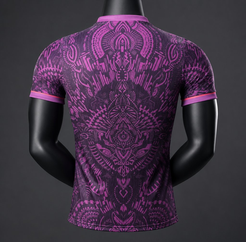 Player Version 26/27 Paris Saint-Germain Purple with Tribal Pattern Special Edition Jersey GOATORG STORE