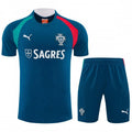 26/27 Portugal Dark Teal Short Sleeve+Soccer Shorts