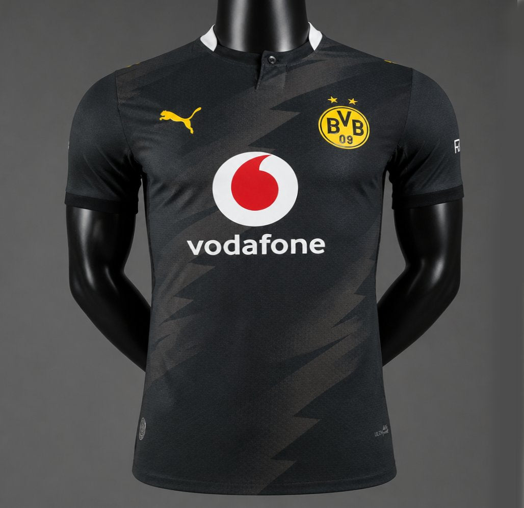 Player Version 26/27 Borussia Dortmund Away Black Jersey GOATORG STORE