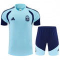26/27 Argentina Sky Blue Short Sleeve + Soccer Shorts Set