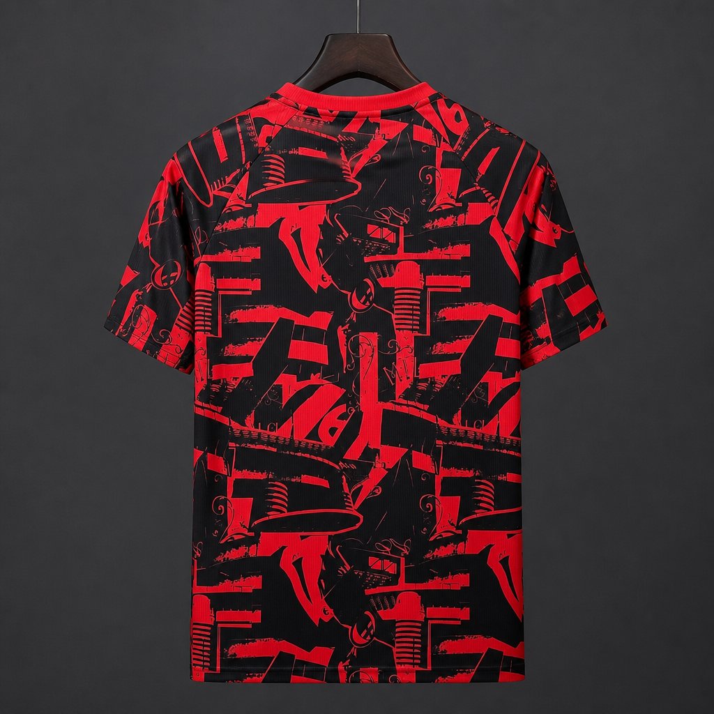 26/27 AC Milan Black/Red Pre-Match Fan Jersey GOATORG STORE