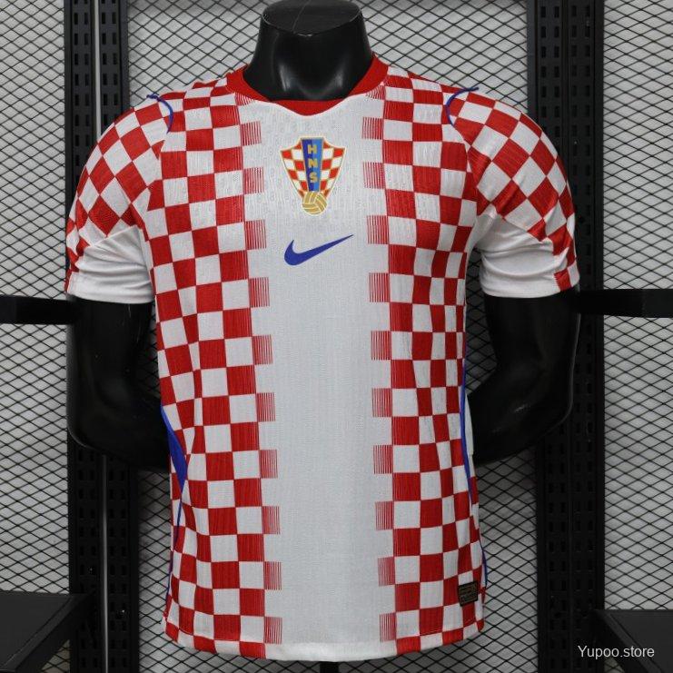2026 Croatia Home Player Jersey