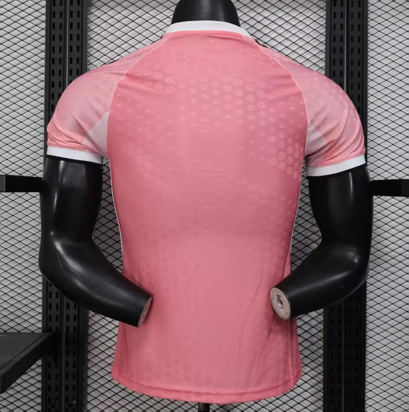 25/26 Inter Miami CF Pink with Palm Leaf and Stripes Player Version Jersey GOATORG STORE