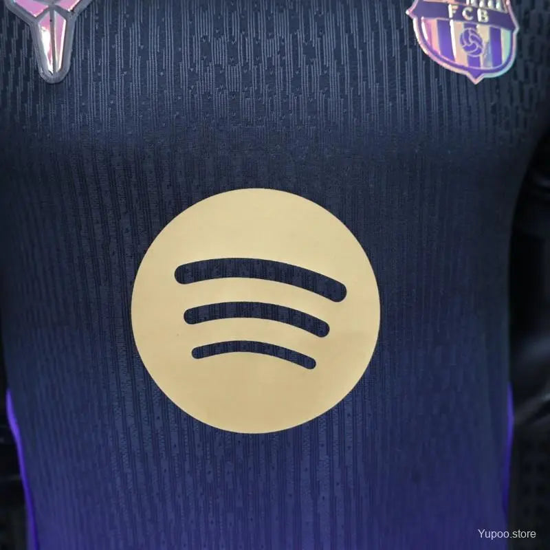 FC Barcelona 2026/27 Kobe Bryant Special Edition Player Version Jersey - Black & Purple