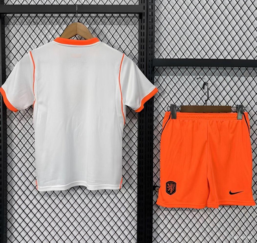 2026 Netherlands Away Kids Jersey