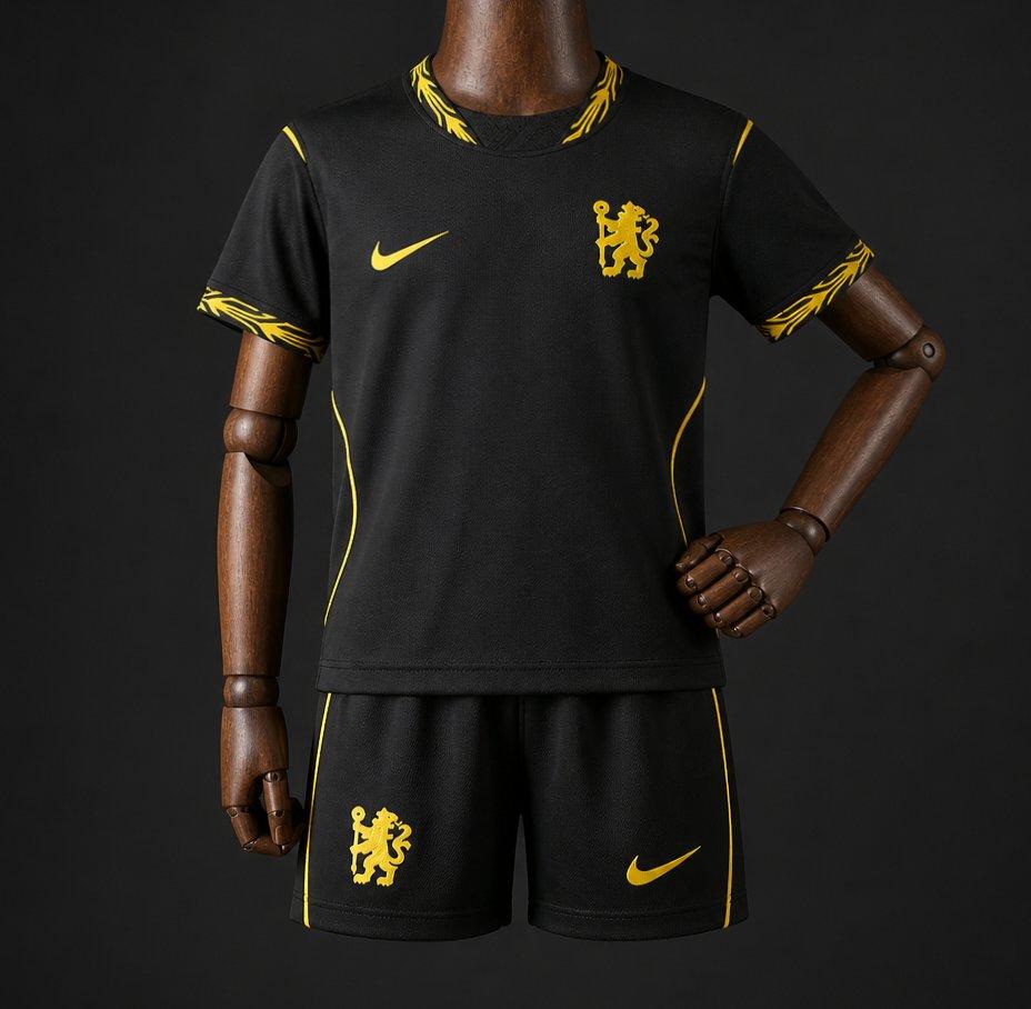 26/27 Kids Chelsea Away Black Jersey GOATORG STORE