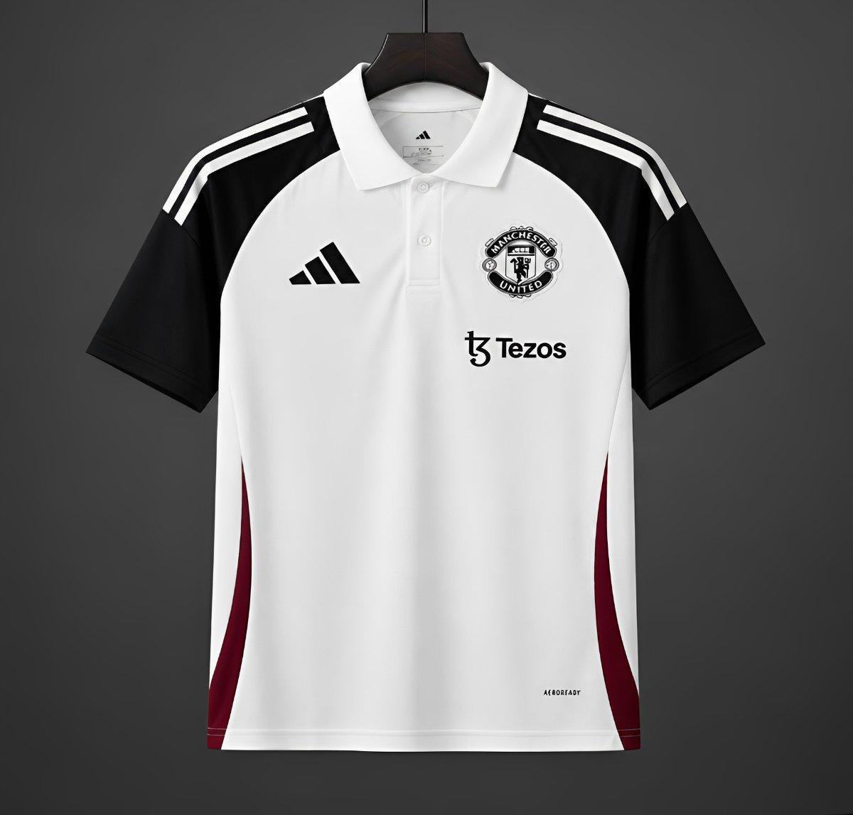 26/27 Manchester United White Polo Jersey GOATORG STORE