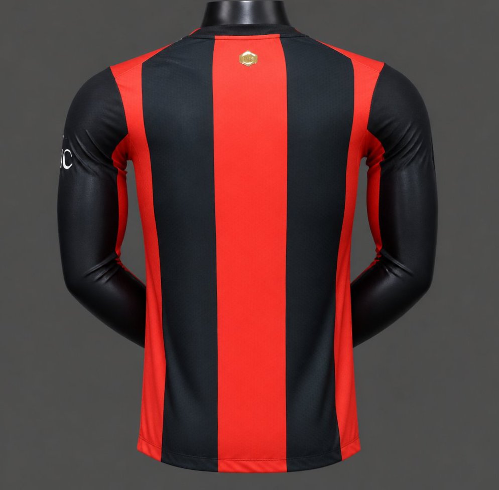 Player Version 26/27 AC Milan Home Long Sleeve Jersey GOATORG STORE
