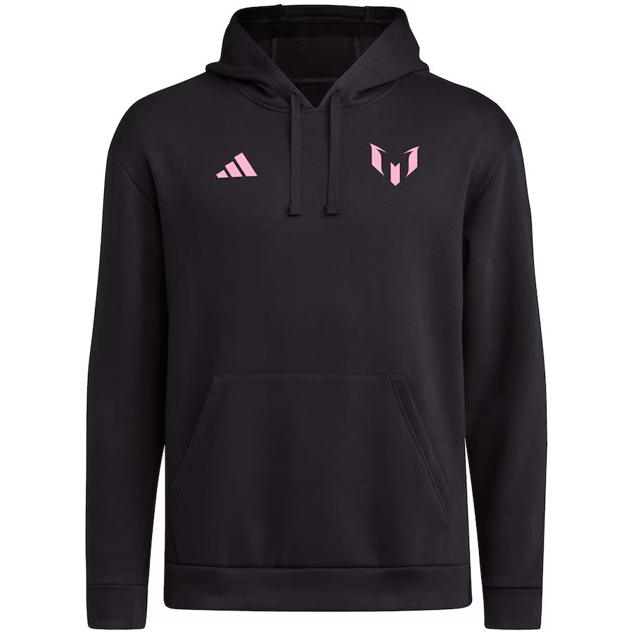Inter Miami Messi x adidas Name & Number Fleece Pullover Hoodie GOATORG STORE