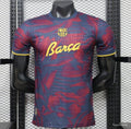 Player Version 26/27 FC Barcelona Navy Blue & Red Special Edition Jersey GOATORG STORE