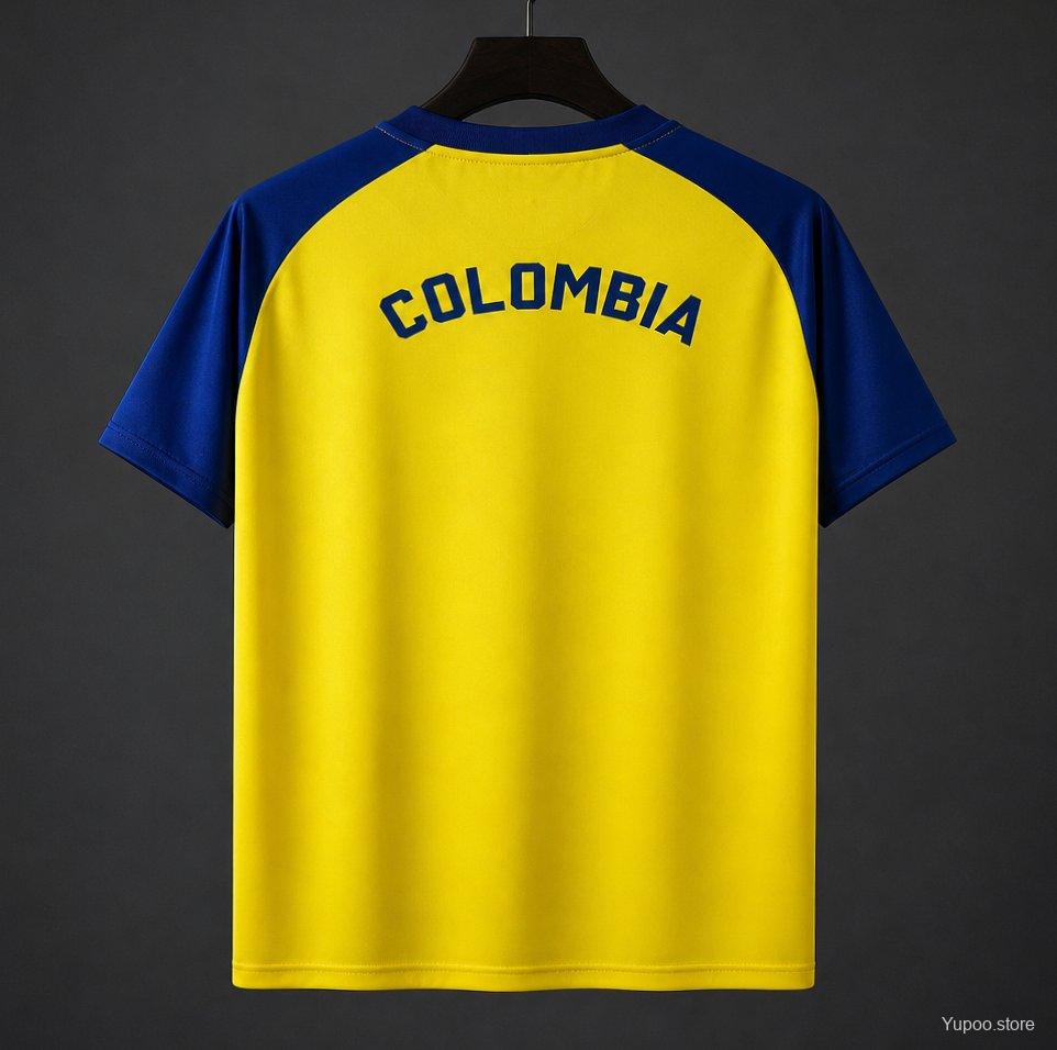 2026 Colombia Yellow Pre-Match Jersey GOATORG STORE