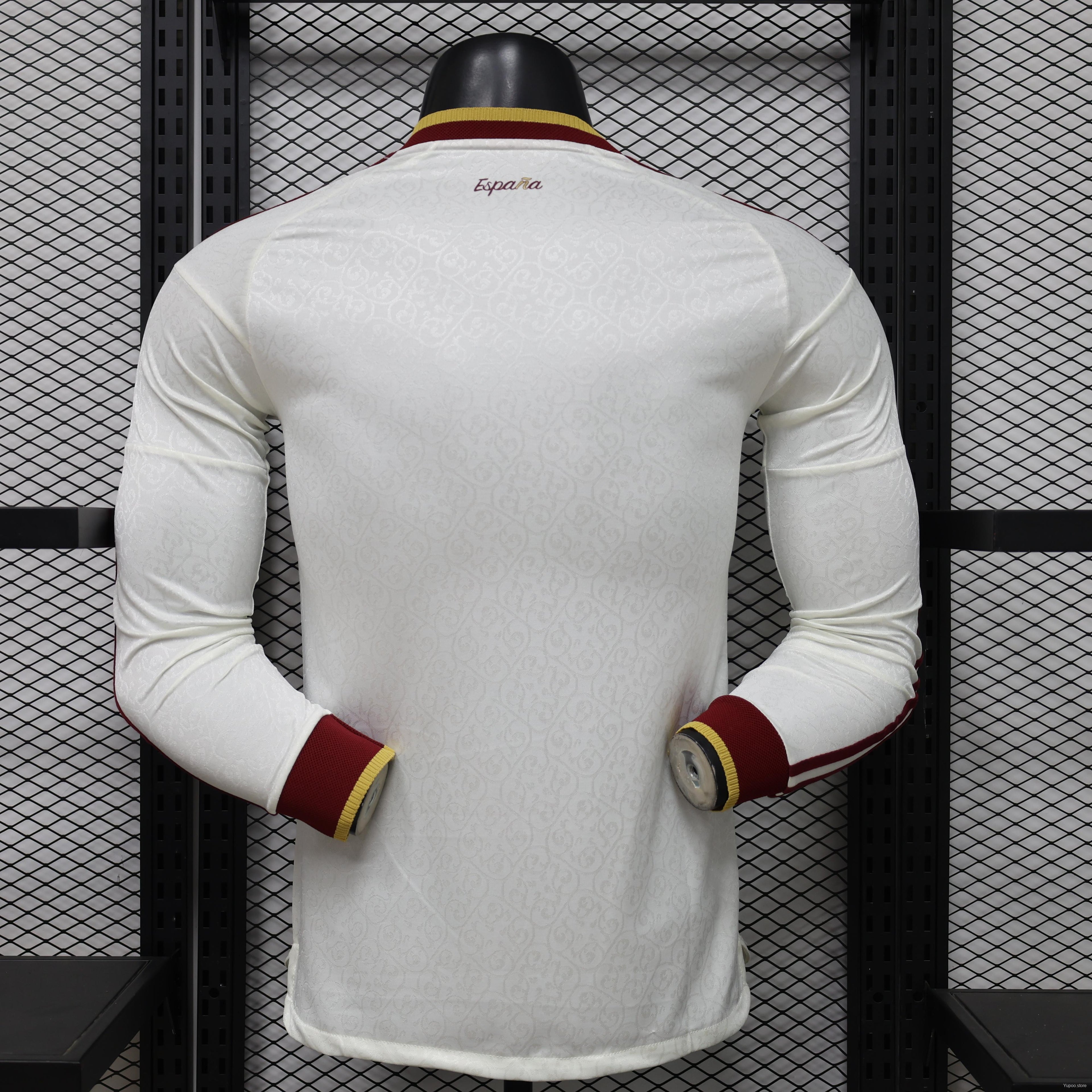 2026 Spain Away Long Sleeve Player Jersey