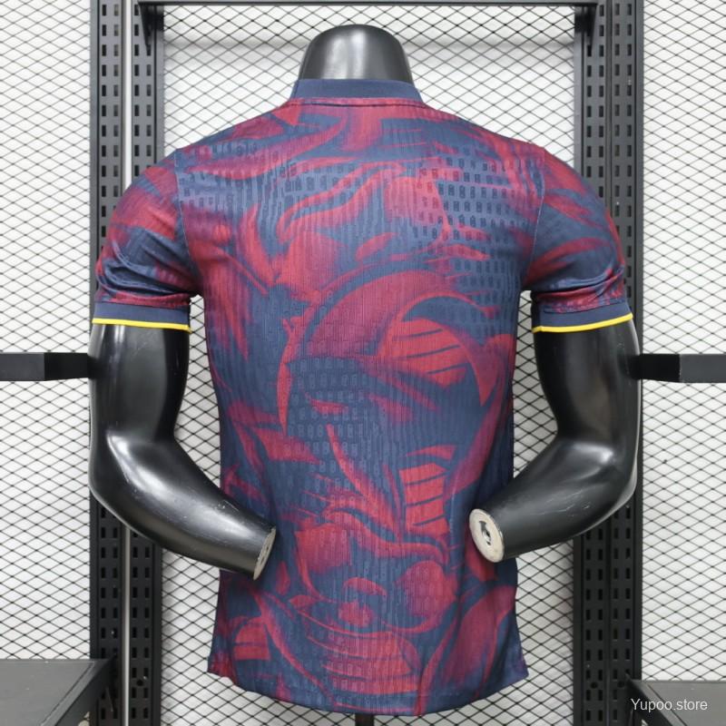 Player Version 26/27 FC Barcelona Navy Blue & Red Special Edition Jersey GOATORG STORE
