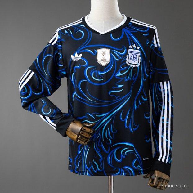 2026 Argentina Away Fan Long Sleeve Jersey