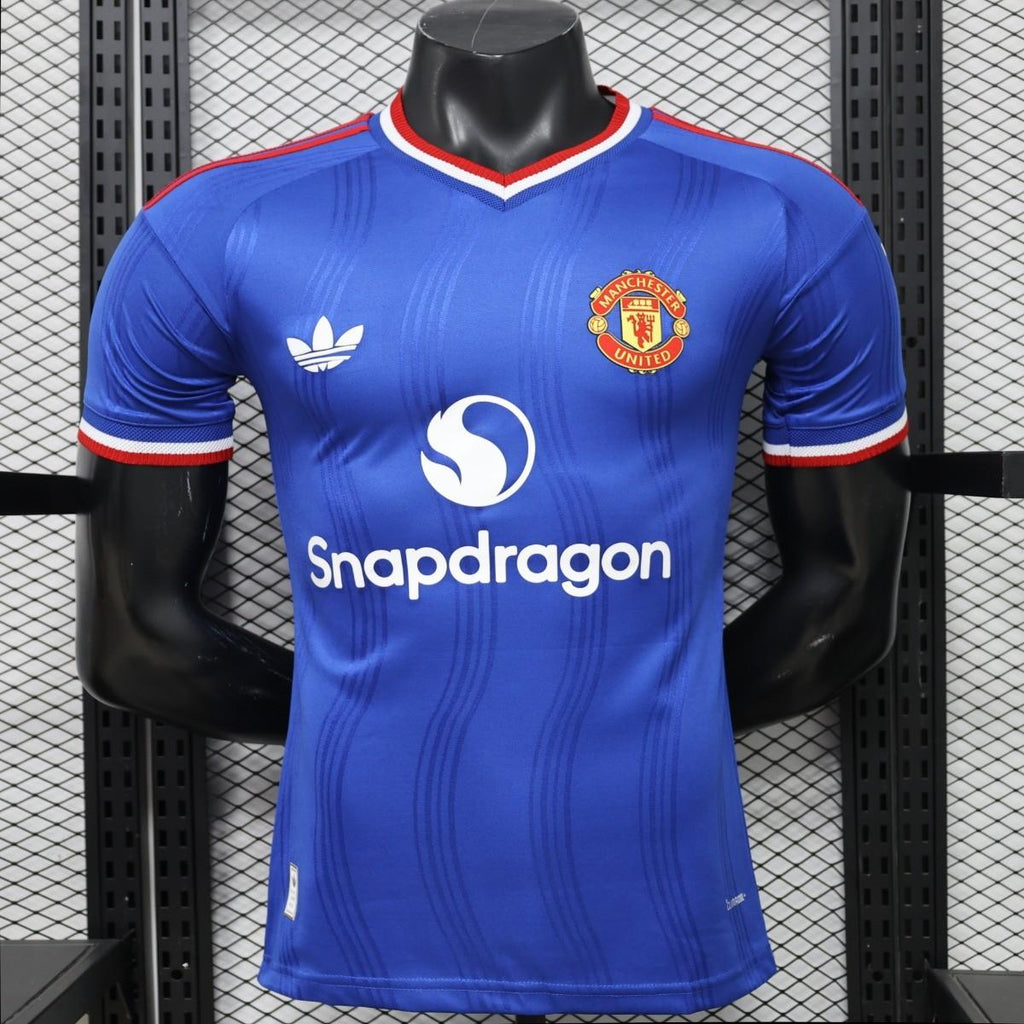 26/27 Manchester United Away Blue Special Edition Player Version Jersey GOATORG STORE