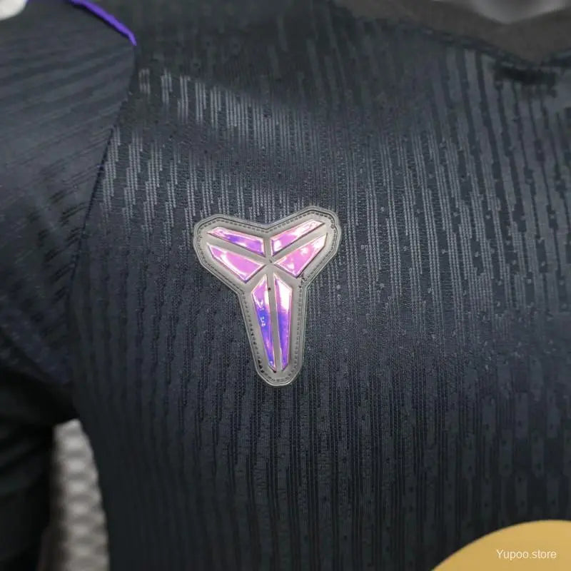 FC Barcelona 2026/27 Kobe Bryant Special Edition Player Version Jersey - Black & Purple