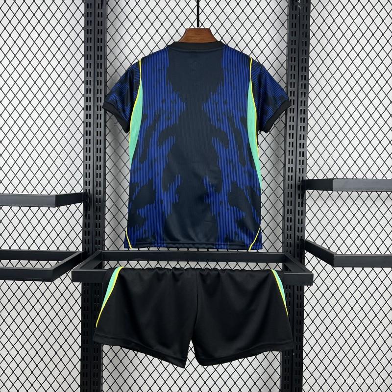 2026 Brazil Away Kids Jersey